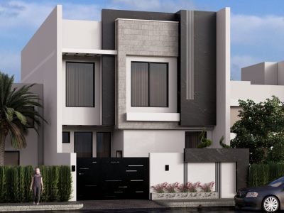 21-تصميم واجهه في بغداد المنصور