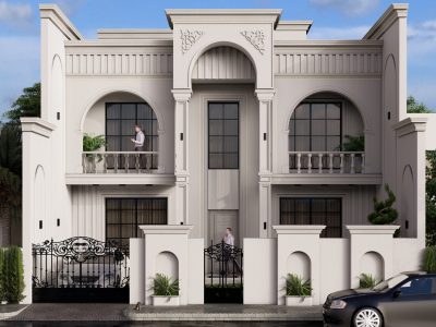تصميم فلة السيد حيدر السعدي في الكرادة (1)