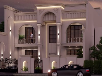 تصميم فلة السيد حيدر السعدي في الكرادة (4)