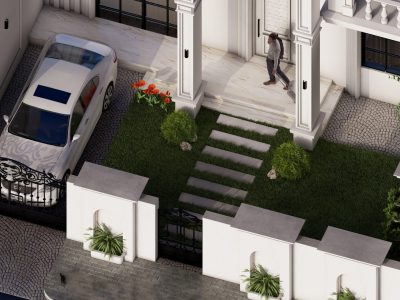 تصميم فلة السيد حيدر السعدي في الكرادة (5)