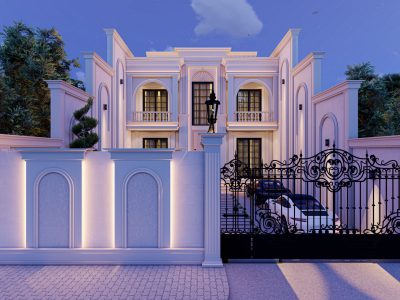 تصميم فيلا دكتور عاطف صباح في السيدية (2)