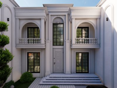 تصميم فيلا دكتور عاطف صباح في السيدية (4)