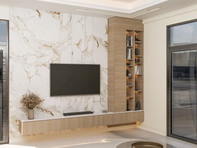 تصميم مبنى تابع لهيئة الاعلام والاتصالات في بغداد (1)