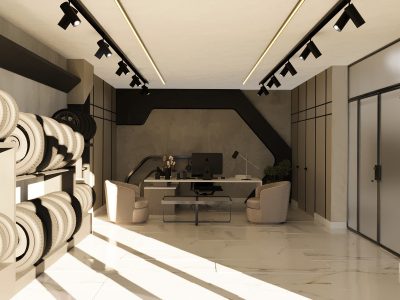 تصميم محل للاطارات في الكرادة (2)