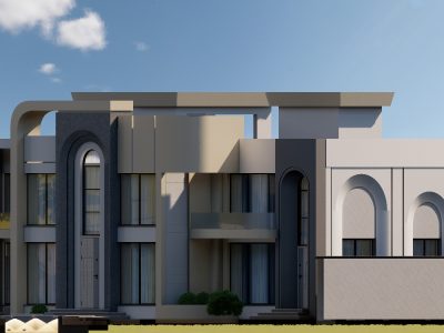 تصميم واجهه السيد بشير قزاز في طي الكاظمية (3)