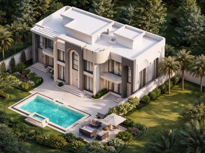 تصميم واجهه السيد بشير قزاز في طي الكاظمية (4)