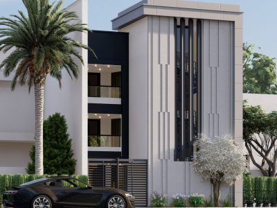 تصميم واجهه السيد علاء حامد في زيونة (1)